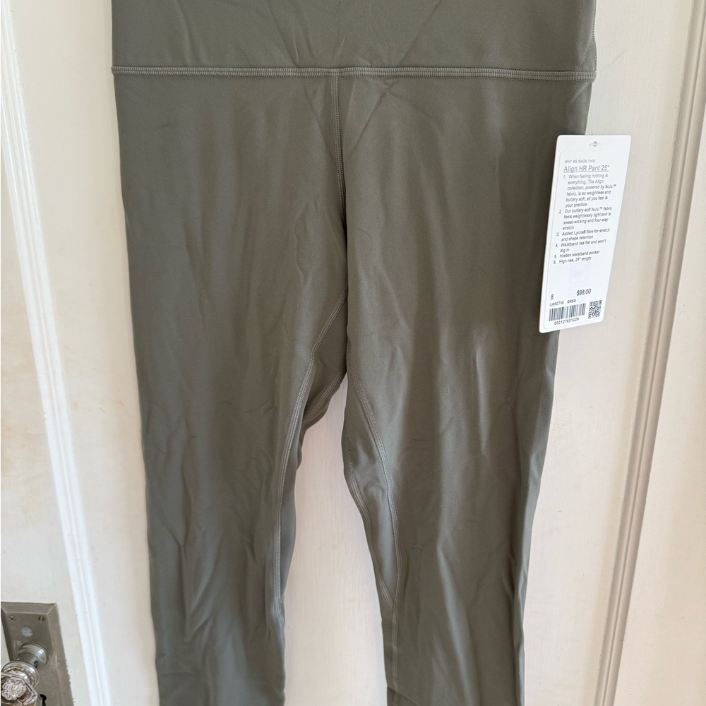 lululemon athletica Gray-Sage Leggings